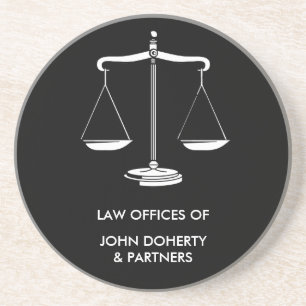 Scales of Justice Classic Coaster