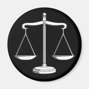 Scales of Justice Classic Magnet