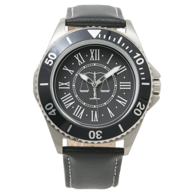 Scales of Justice | Classic Watch (Front)