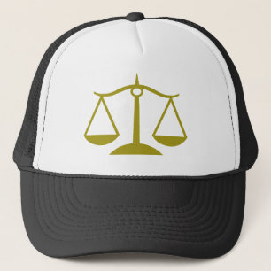Scales of Justice - Gold Trucker Hat