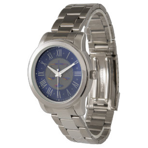Scales of Justice Hand Watch