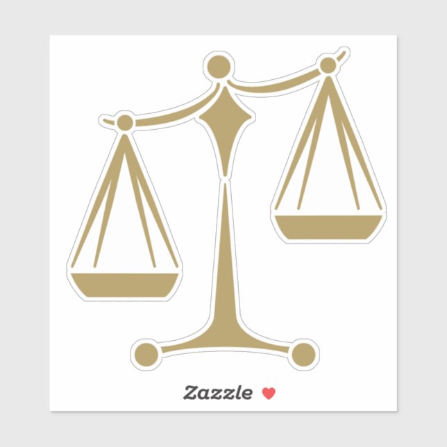 Scales of Justice - Law Classic (Sheet)