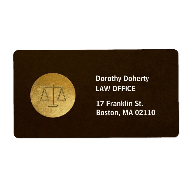 Scales of Justice | Law Firm (Front)