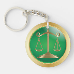 Scales of Justice   Law Key Ring