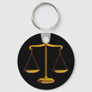 Scales of Justice   Law Key Ring