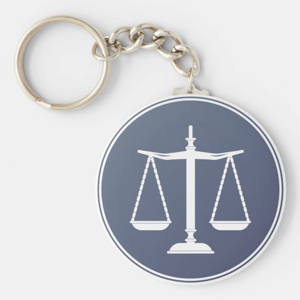 Scales Of Justice Key Rings & Keychains Zazzle UK