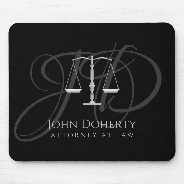 Scales of Justice | Law Mouse Mat (Front)