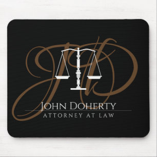 Scales of Justice   Law Mouse Mat