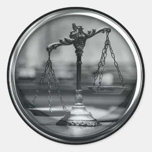 Scales of Justice - Law sticker