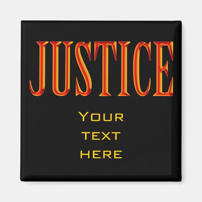 Scales of Justice | Law Student Magnet (Front)