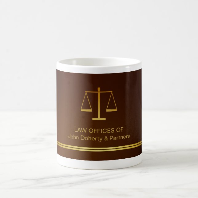 Scales of Justice | Lawyer Coffee Mug (Center)