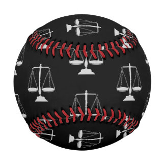Scales of Justice Lawyer Judge Paralegal Baseball