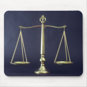 Scales of Justice Mouse Mat