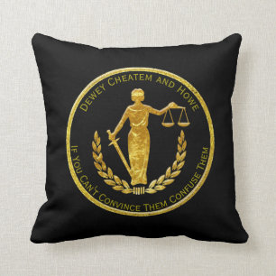 Scales of Justice Personalise Cushion