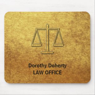 Scales of Justice Personalizable Mouse Mat