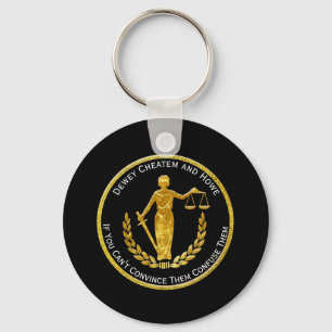 Scales of Justice Personalize Keychain