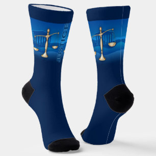 Scales of Justice Socks