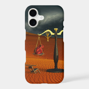 Scales of Truth – Surreal Desert Symbolism