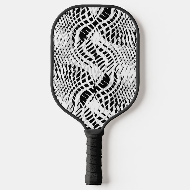 Scales - Resin Grey Pickleball Paddle (Back)