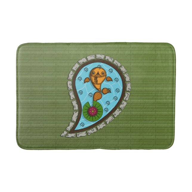 Scales the Goldfish Bath Mat (Front)