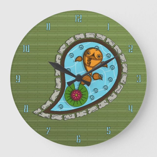 Scales the Goldfish Clock (Front)