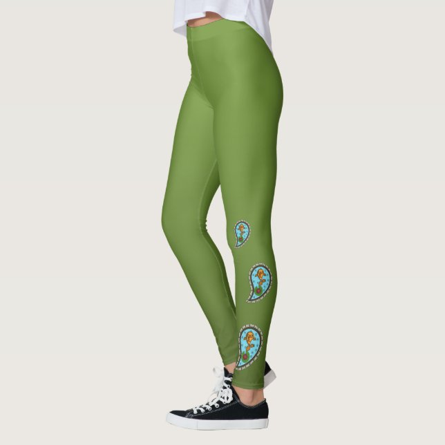 Scales the Goldfish Leggings (Left)