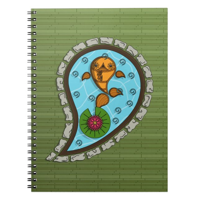 Scales the Goldfish Notebook (Front)