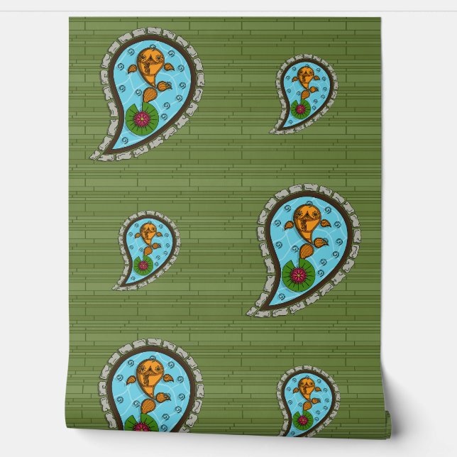 Scales the Goldfish Wallpaper (Unrolling)