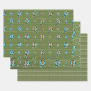 Scales the Goldfish Wrapping Paper Set