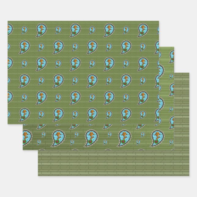 Scales the Goldfish Wrapping Paper Set (Set)