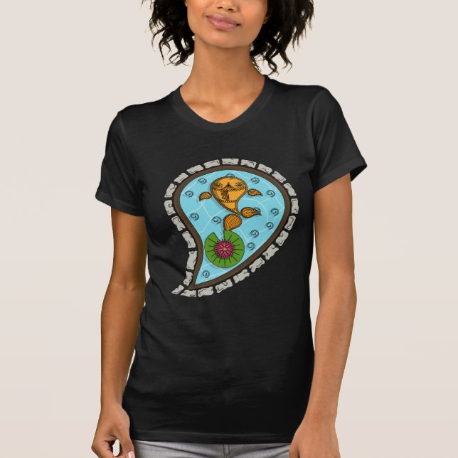 Scales Women's Dark Shirt (Front)