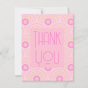 Scallop Japanese Pink Card