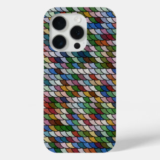  Scallop Mosaic Pattern iPhone 15 Pro Case