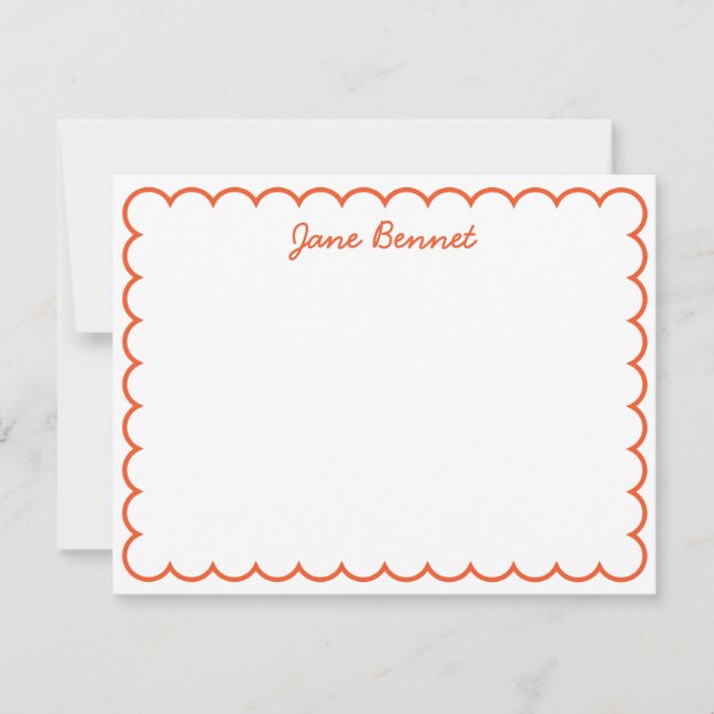 Scallop Notecard (Front)