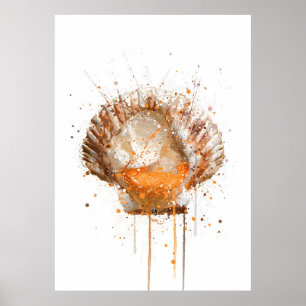 Scallop Poster
