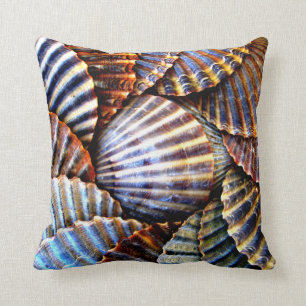 Scallop Seashell Pillow