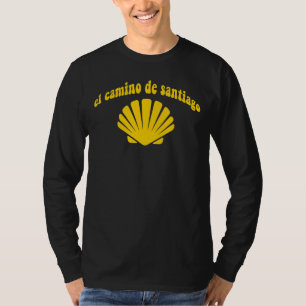 Scallop Shell Camino De Santiago T-Shirt