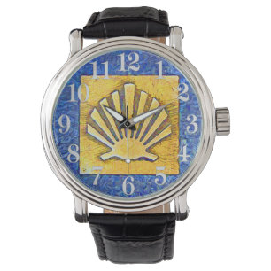 Scallop Shell Camino de Santiago Watch
