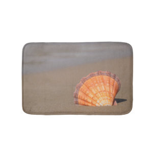 Scallop Shell  Crete, Greece Bath Mat