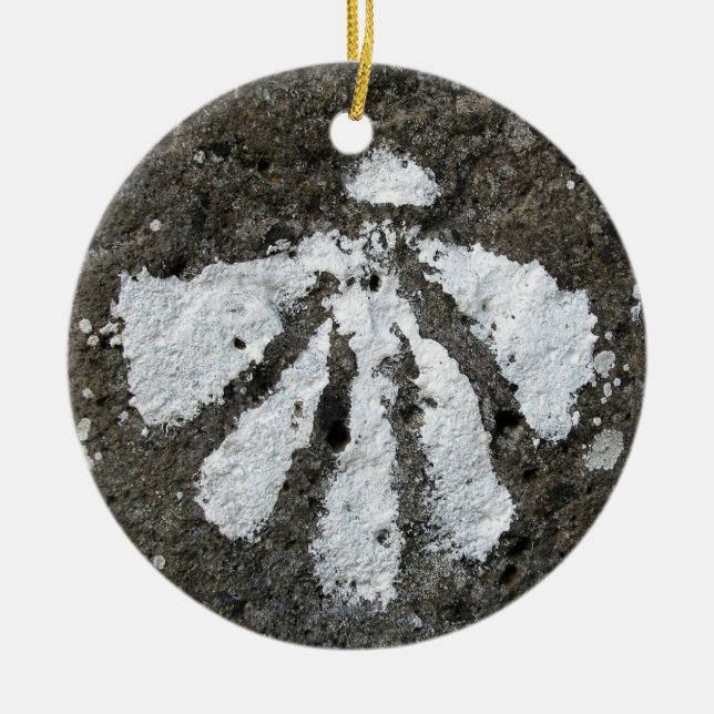 Scallop Shell Ornament (Front)