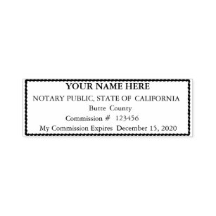 Notary Public Stamp Rubber Stamps Self Inking Stamps Zazzle UK