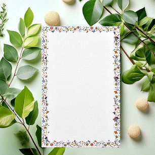 scalloped border stationery