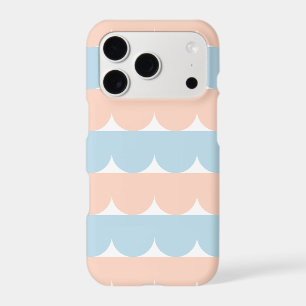 Scalloped Stripe iPhone Case