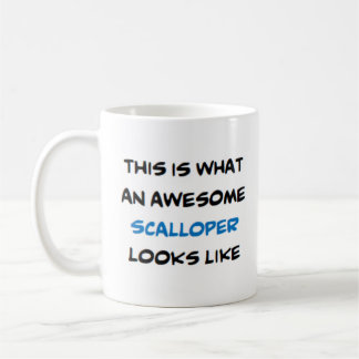 scalloper, awesome coffee mug