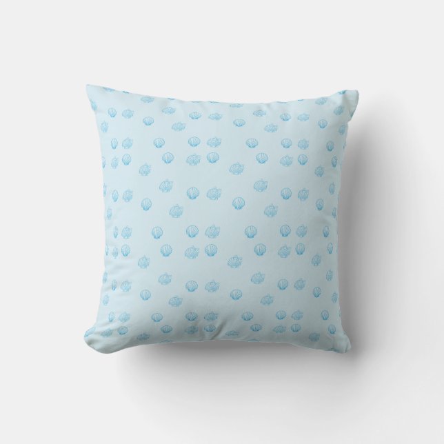 Scallops Outline Minimalism Cushion (Front)