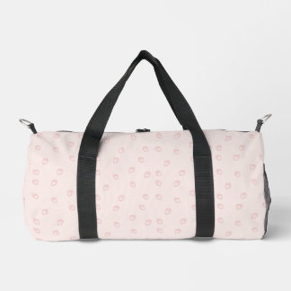 Scallops Outline Minimalism Duffle Bag