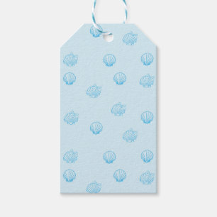Scallops Outline Minimalism Gift Tags
