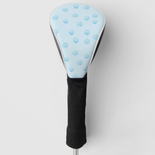 Scallops Outline Minimalism Golf Head Cover