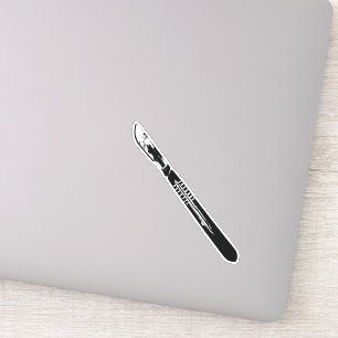 Scalpel Sticker
