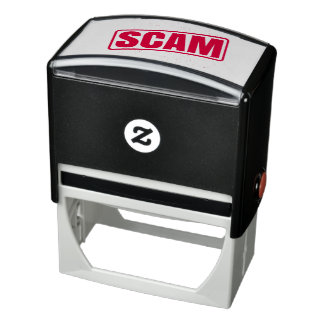 Scam - Self-inking Office & Business Stamp